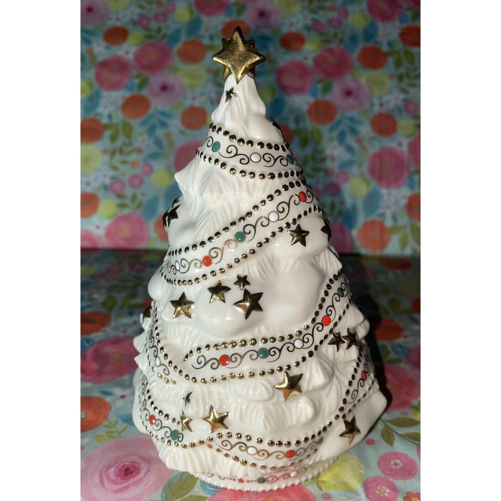 Lenox China Jewels Collection Christmas Tree